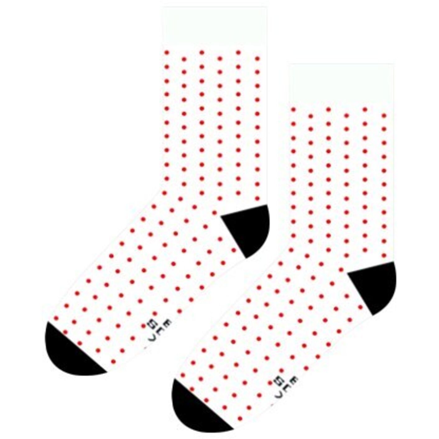 Kropki Białe z Czerwienią