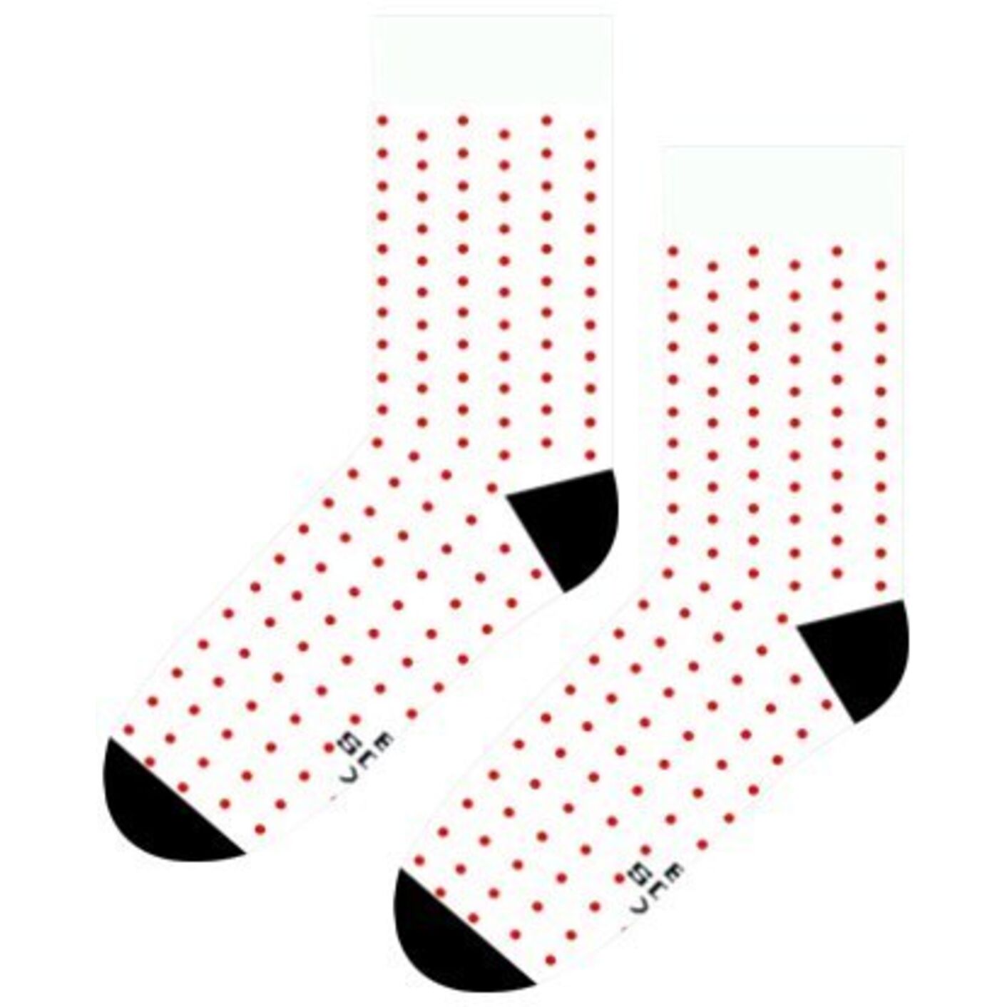 Kropki Białe z Czerwienią