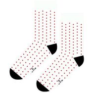 Kropki Białe z Czerwienią