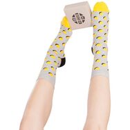 Kropki Cień Żółte z Szarym