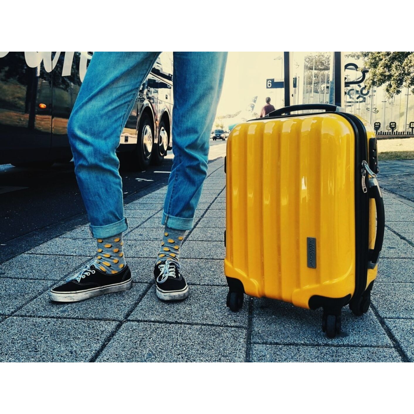 Kropki Cień Żółte z Szarym