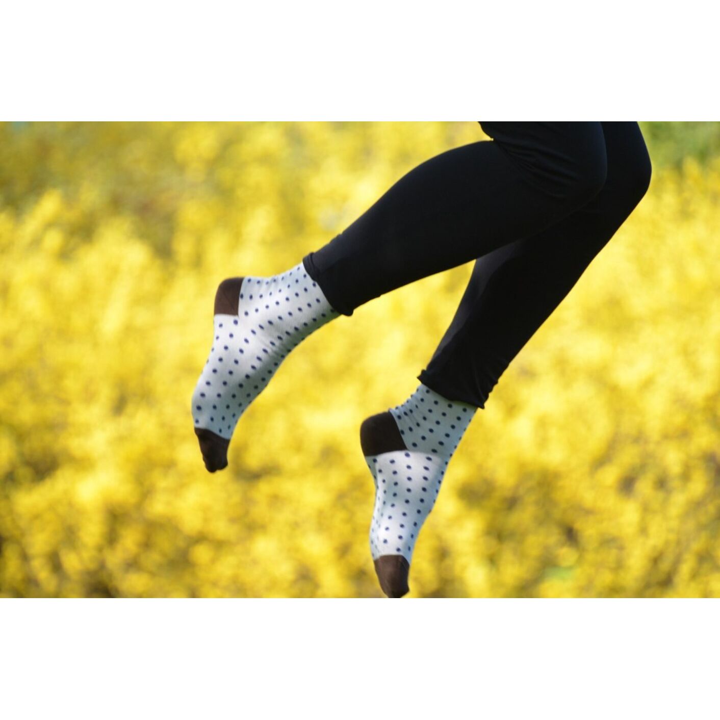 Kropki Szare z Granatem