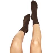 Skarpetki bezuciskowe - damskie - brąz