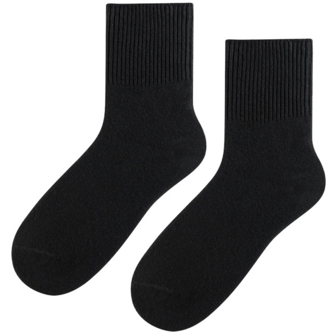 Skarpetki bezuciskowe - damskie - czarny