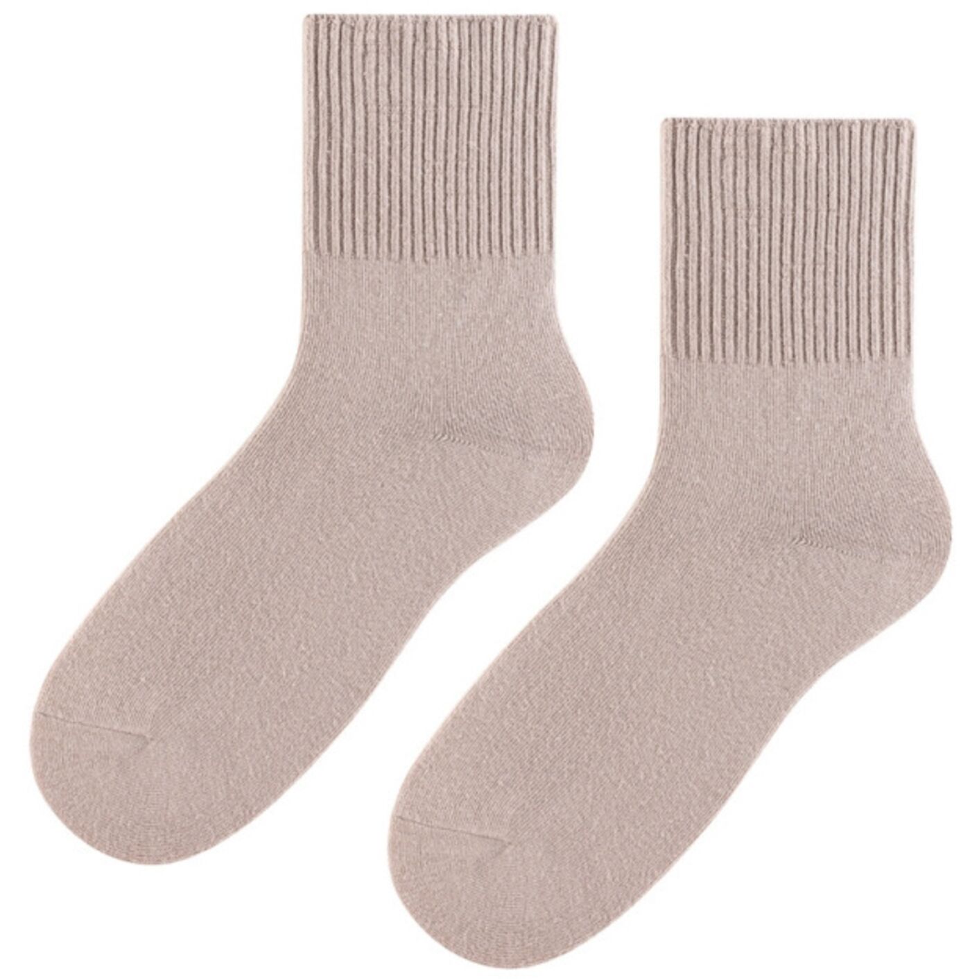 Skarpetki bezuciskowe - damskie - łososiowy