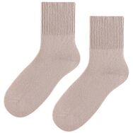 Skarpetki bezuciskowe - damskie - łososiowy