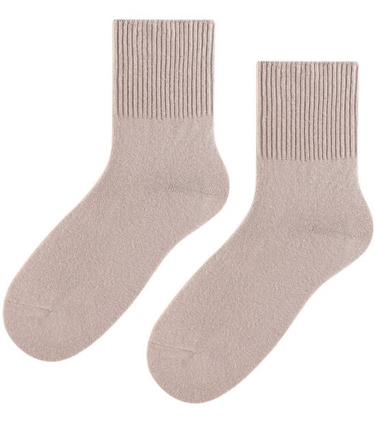 Skarpetki bezuciskowe - damskie - łososiowy