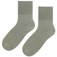 Skarpetki bezuciskowe - damskie - oliwka