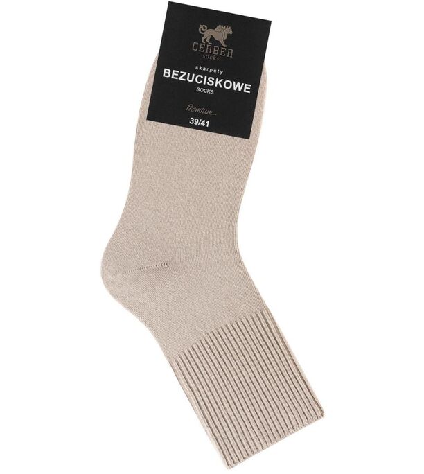 Bezuciskowe skarpetki męskie