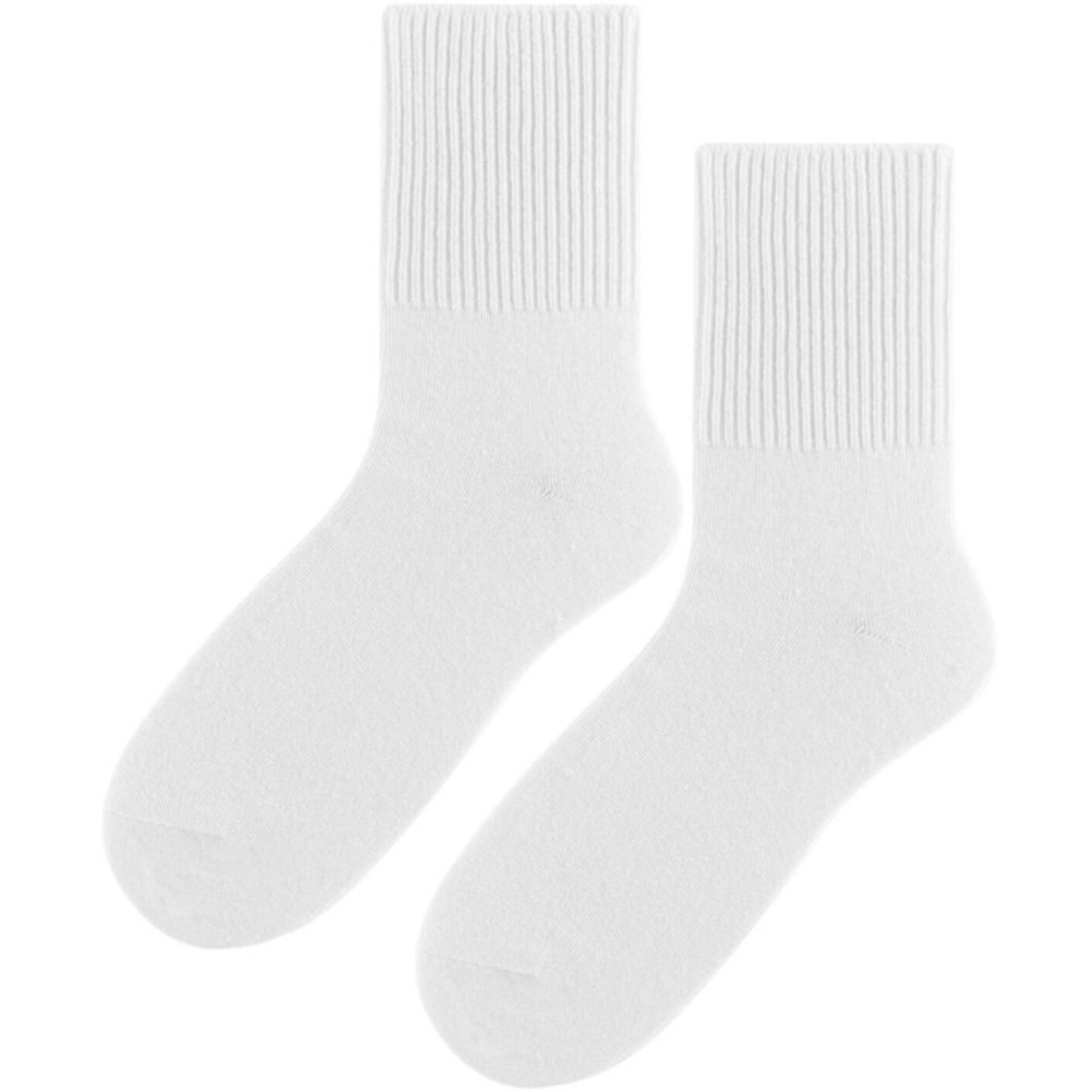Skarpetki bezuciskowe - męskie - biały