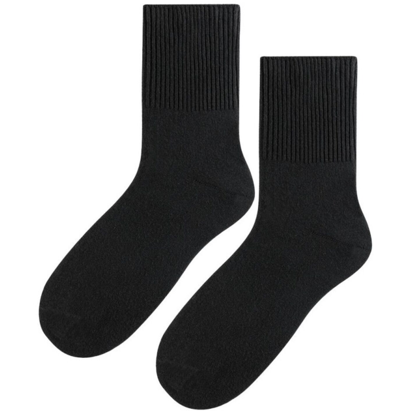 Skarpetki bezuciskowe - męskie - czarny