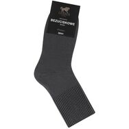 Skarpetki bezuciskowe - męskie - grafitowy