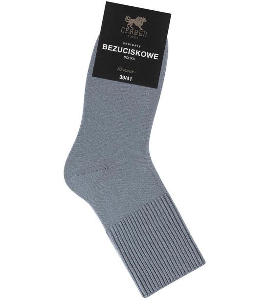 Skarpetki bezuciskowe - męskie - jeans