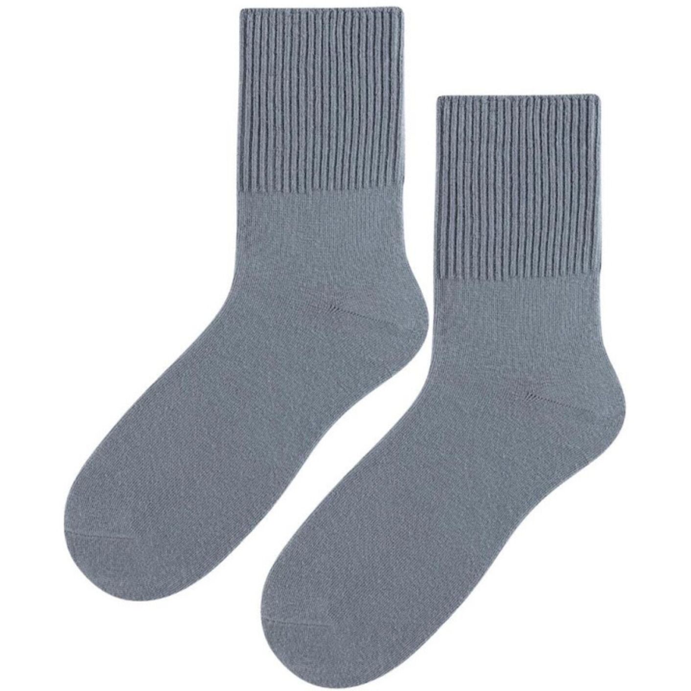 Skarpetki bezuciskowe - męskie - jeans