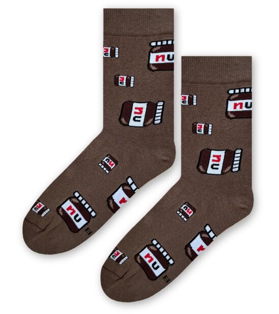 Skarpetki Słoiczek Czekolady z Brązem