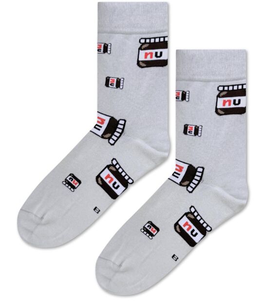 Skarpetki Słoiczek Czekolady z Szarym