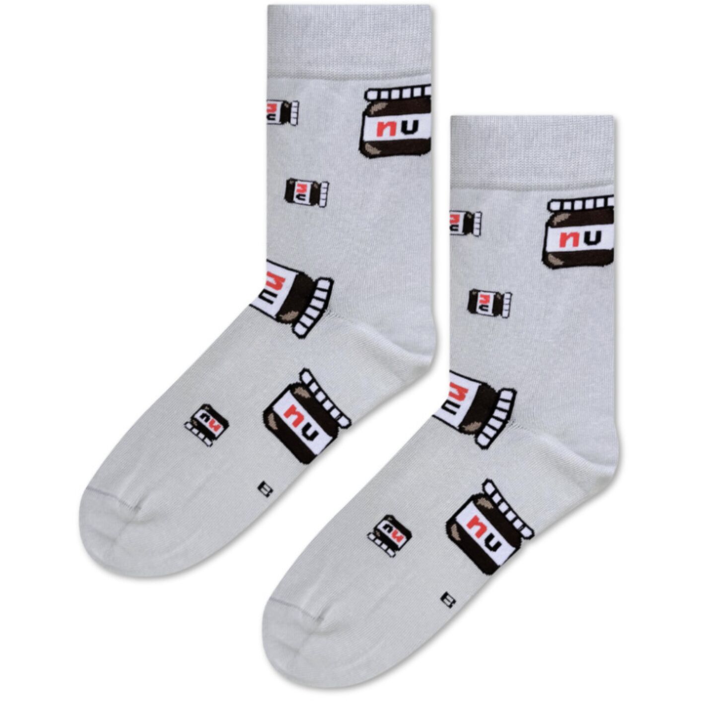 Skarpetki Słoiczek Czekolady z Szarym