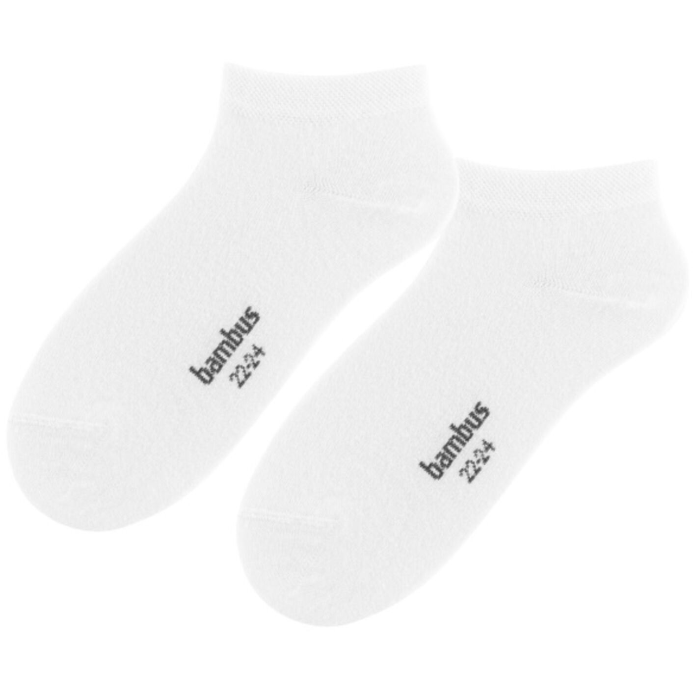 Skarpetki stopki - bambusowe - biały