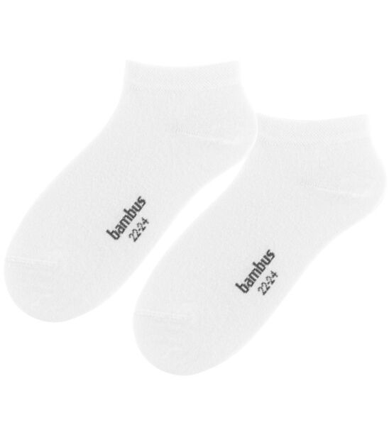 Skarpetki stopki - bambusowe - biały