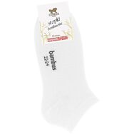 Skarpetki stopki - bambusowe - biały