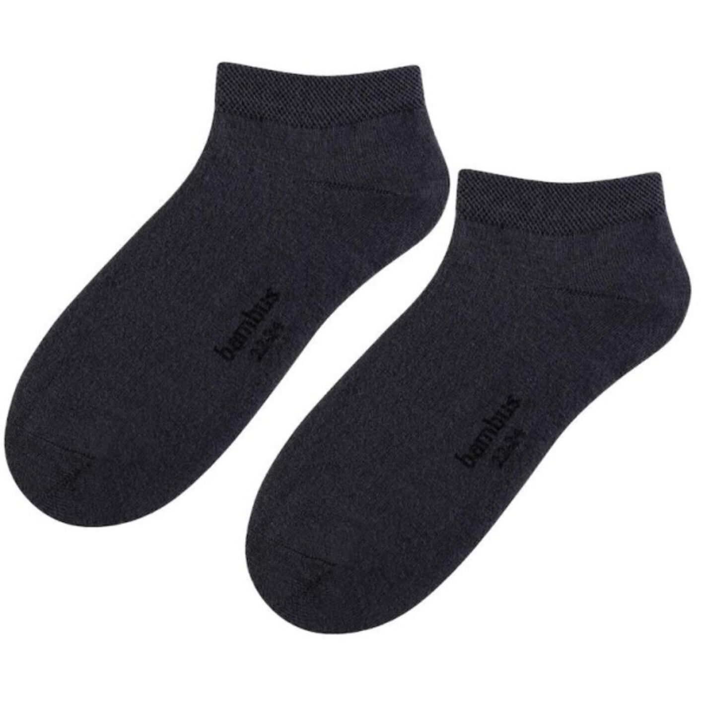 Skarpetki stopki - bambusowe - grafit