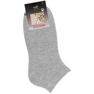 Skarpetki stopki - jasny szary melanż