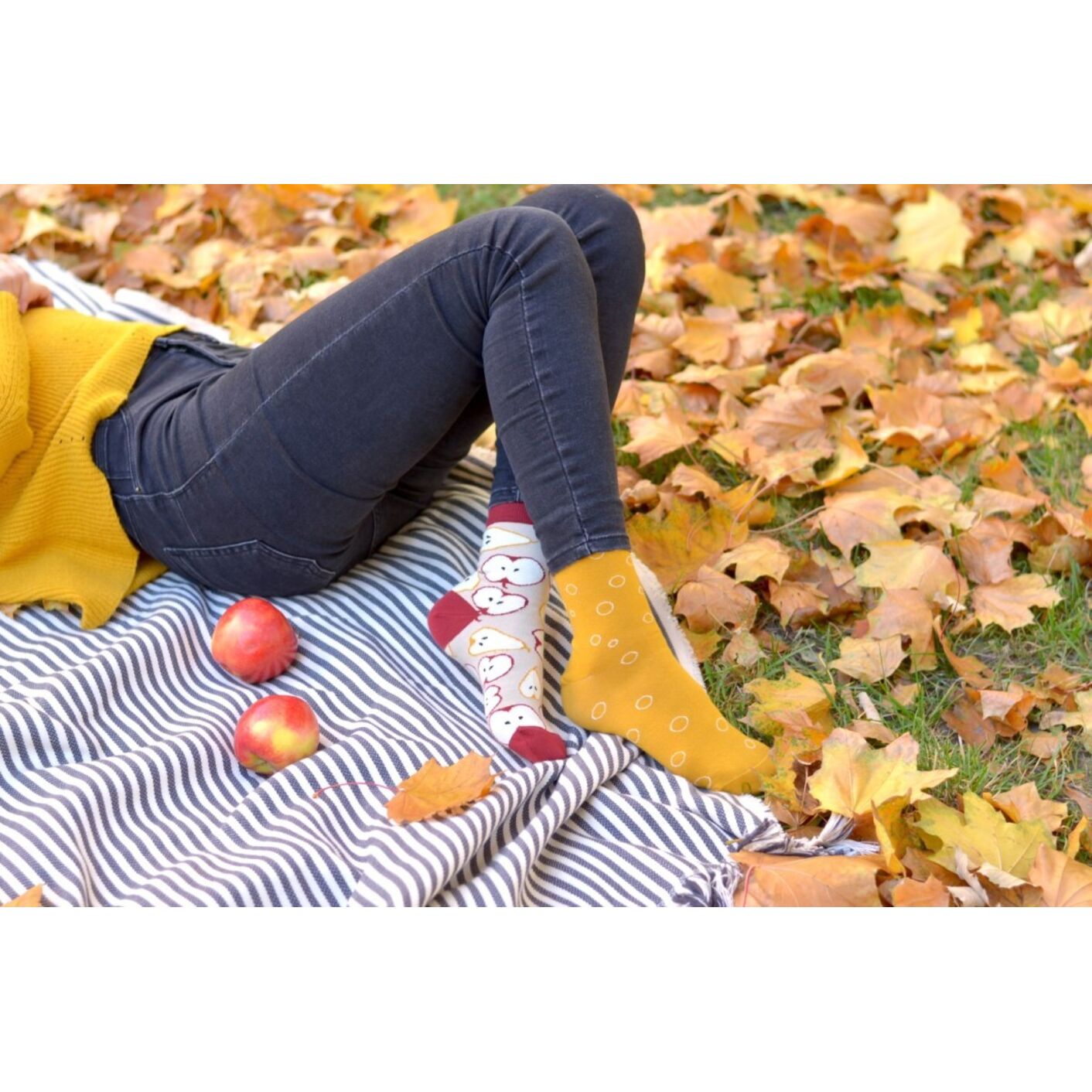 Skarpetki w Cydrowe Bąble