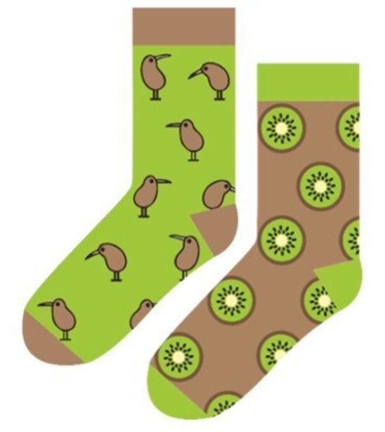 Skarpetki w Kiwi