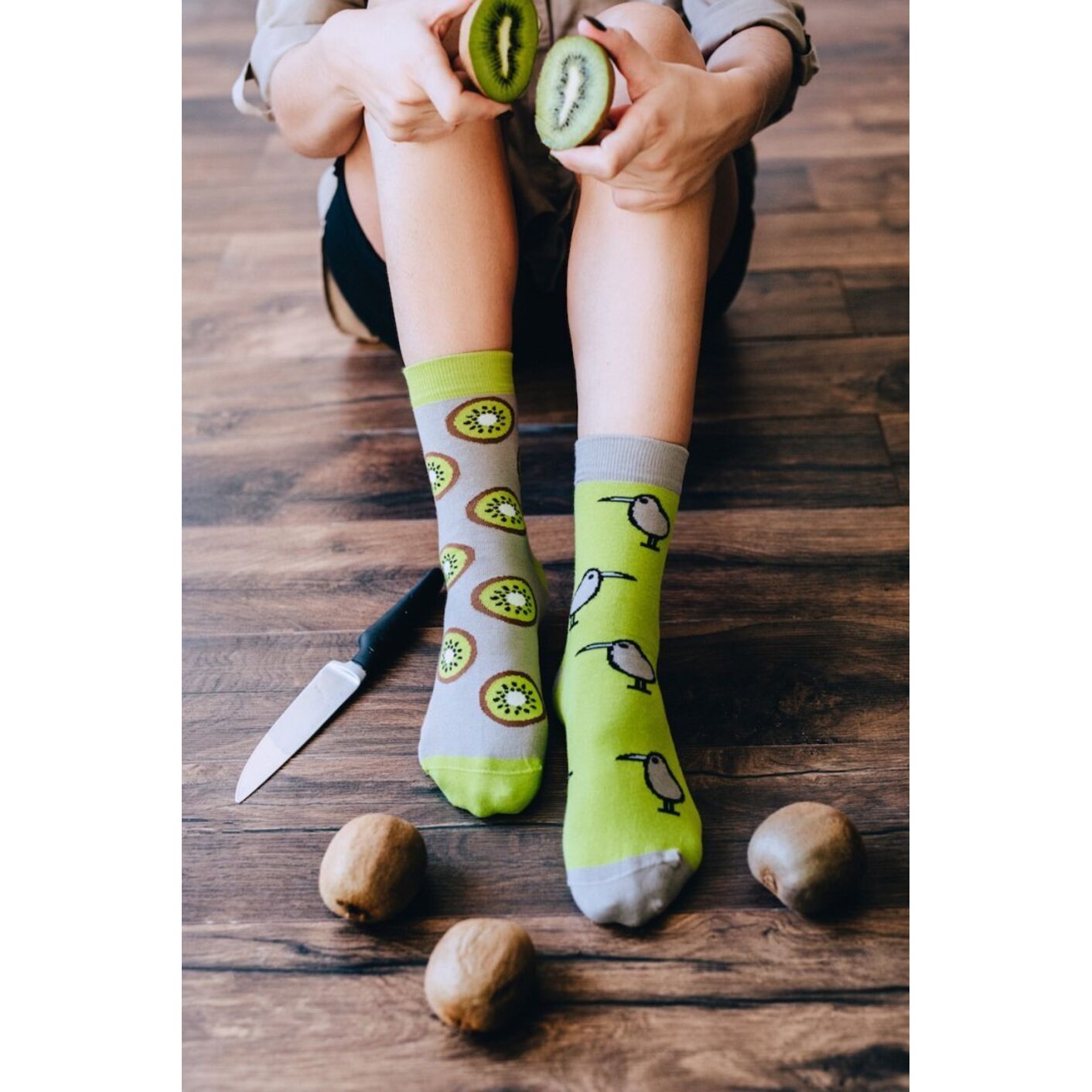 Skarpetki w Kiwi