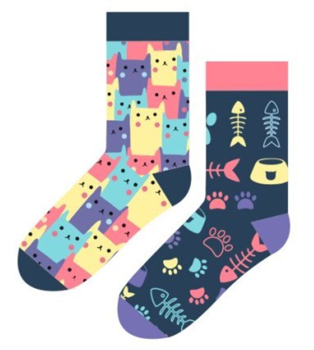 Kolorowe Skarpetki Damskie