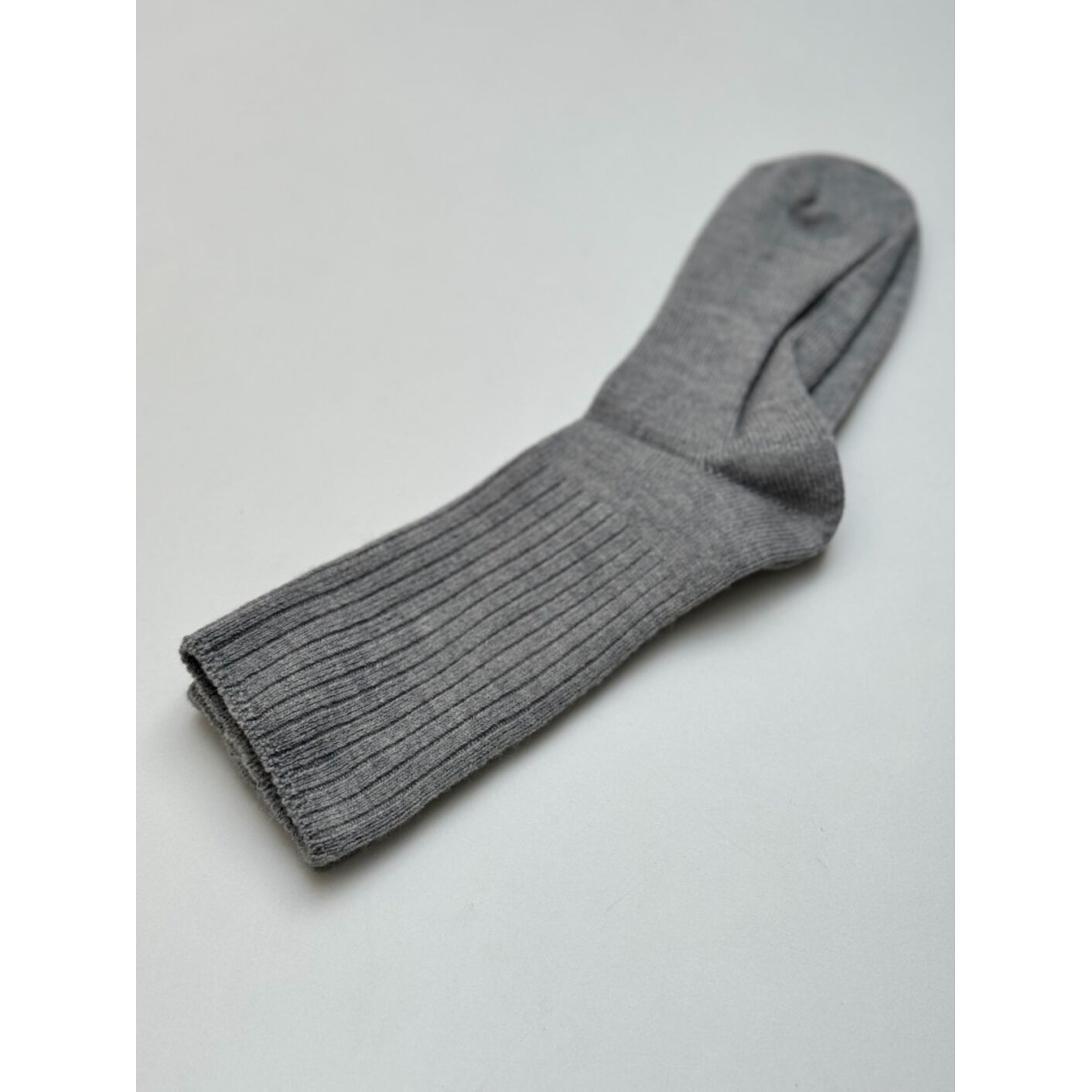 Skarpetki z wełny Merino - jasny szary (90% naturalnej wełny)