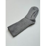 Skarpetki z wełny Merino - jasny szary (90% naturalnej wełny)