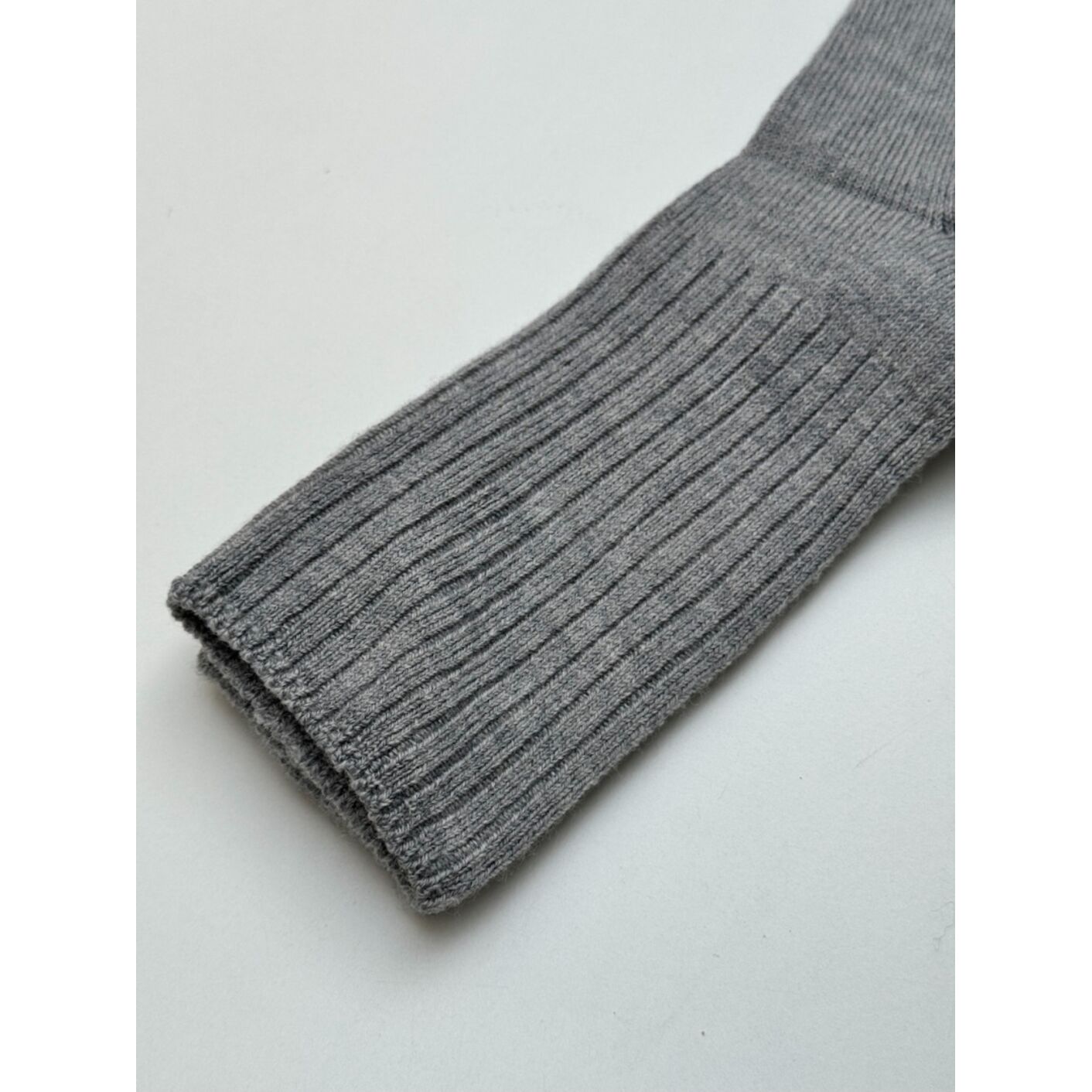 Skarpetki z wełny Merino - jasny szary (90% naturalnej wełny)