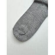 Skarpetki z wełny Merino - jasny szary (90% naturalnej wełny)