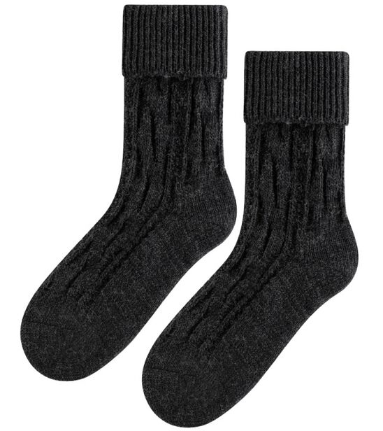 Skarpetki Wełniane - grafitowy