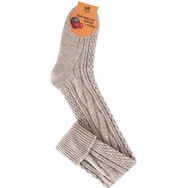 Beżowe zakolanówki - Sklep soxinthebox.pl