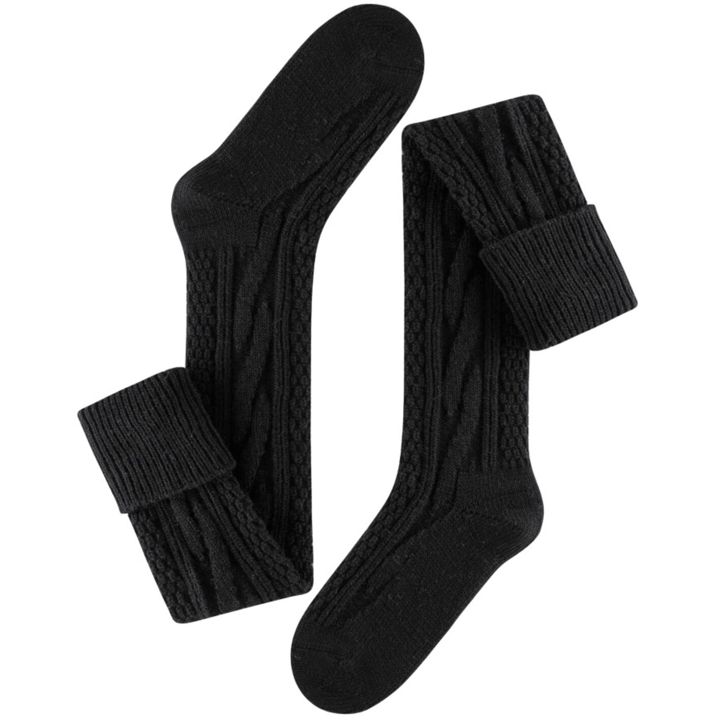 Czarne zakolanówki - Sklep soxinthebox.pl