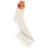 Kremowe zakolanówki - Sklep soxinthebox.pl