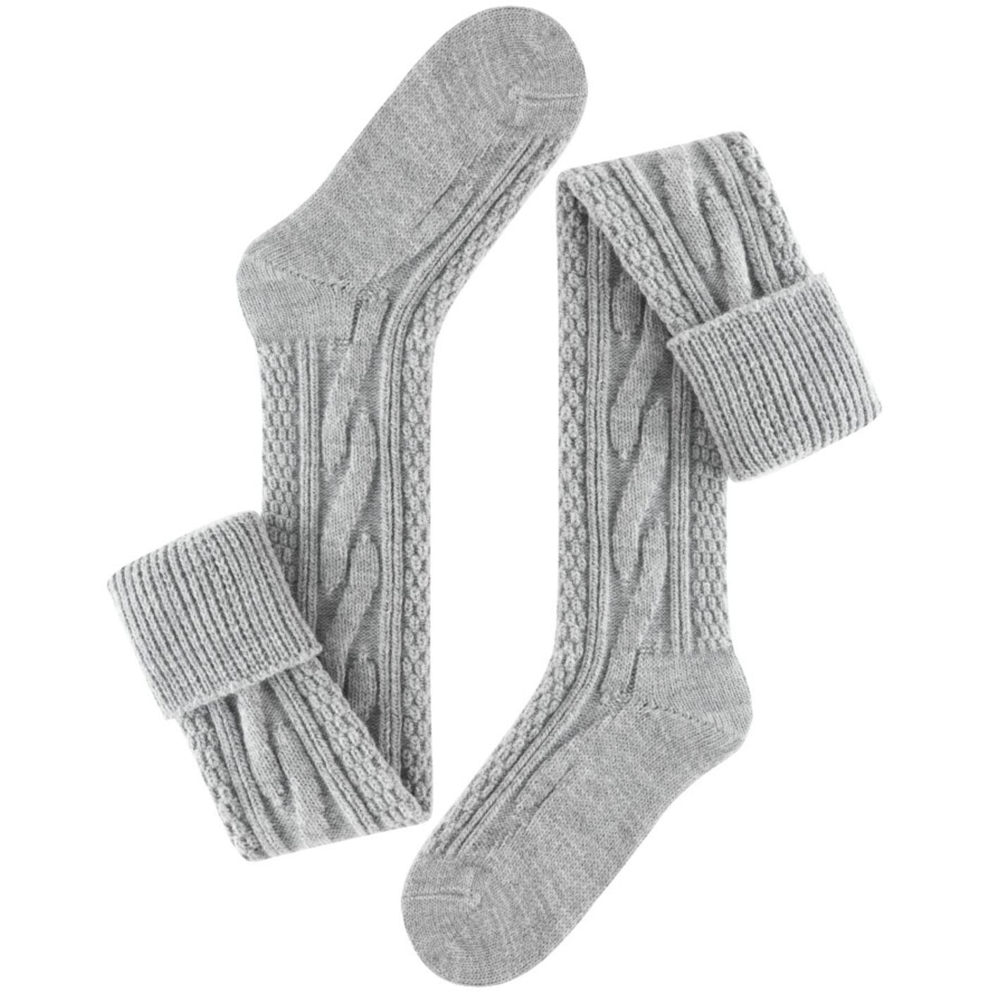 Szare zakolanówki - Sklep soxinthebox.pl