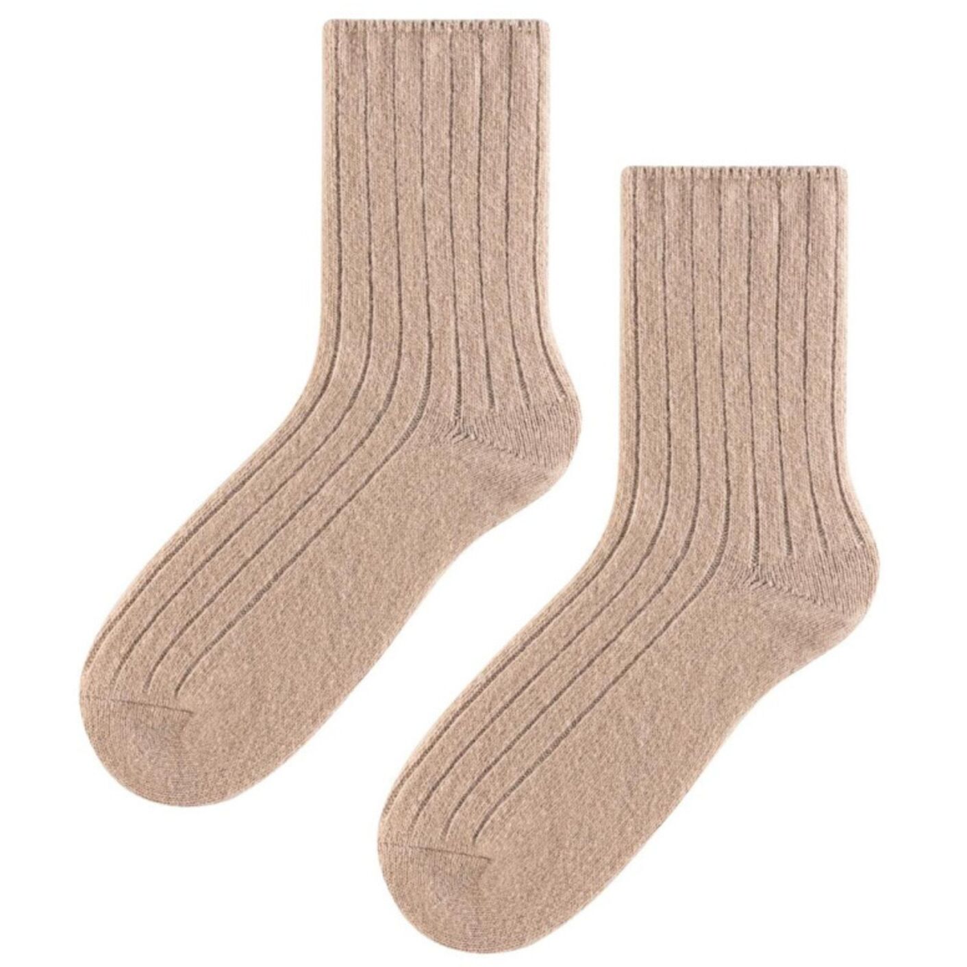 Beżowa wełna jagnięca - Sklep soxinthebox.pl