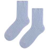 Jasno - niebieska wełna jagnięca - Sklep soxinthebox.pl