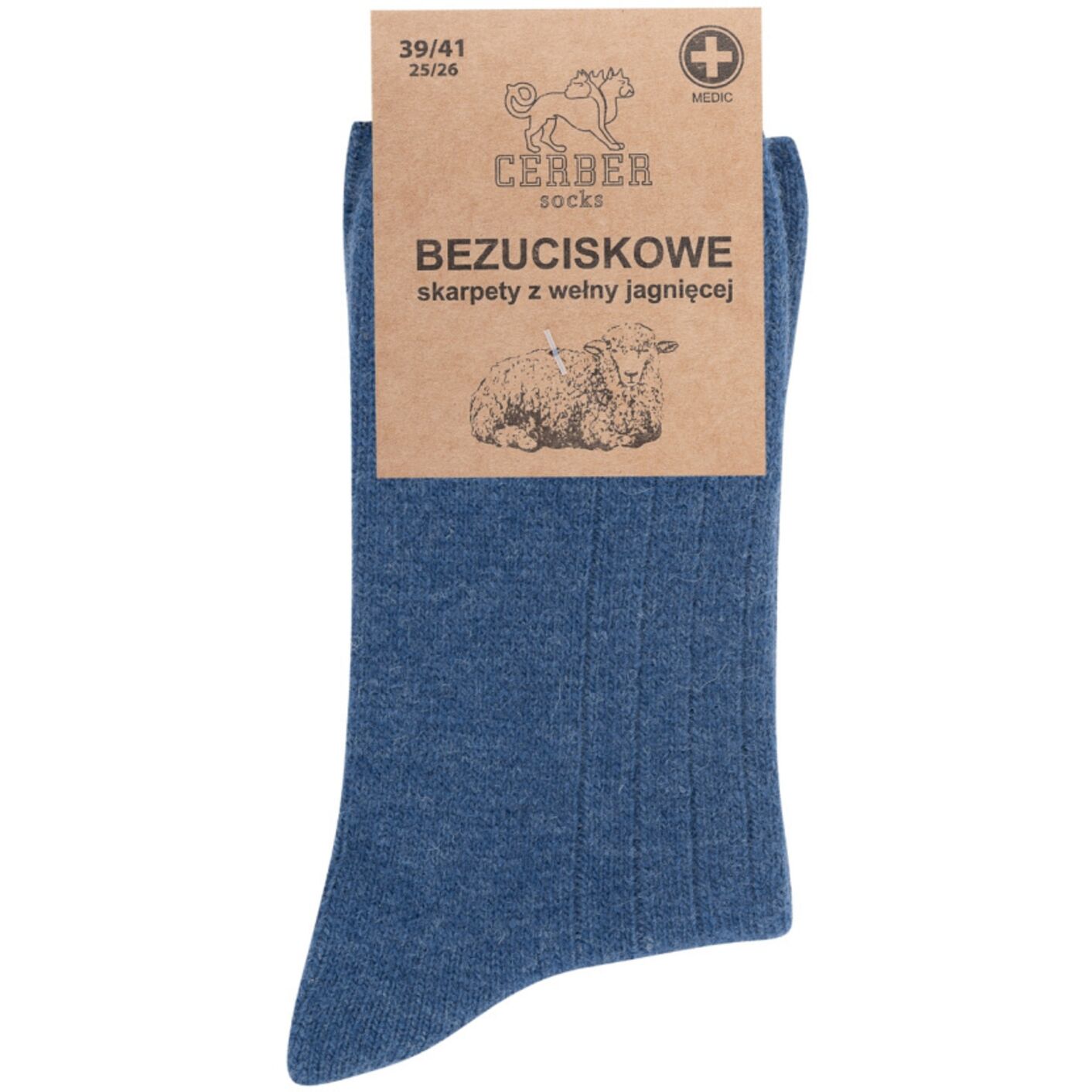 Jeans wełna jagnięca - Sklep soxinthebox.pl