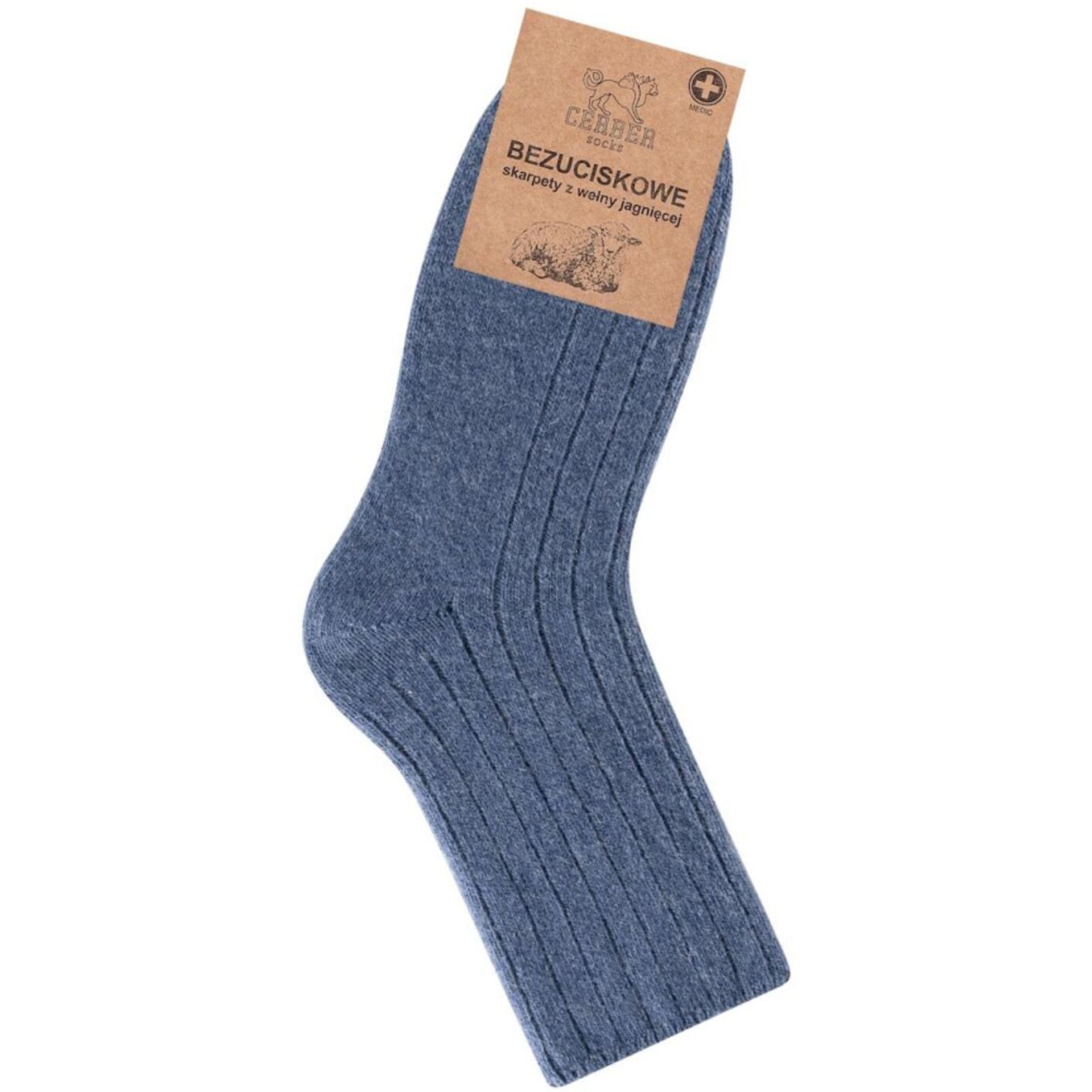 Jeans wełna jagnięca - Sklep soxinthebox.pl