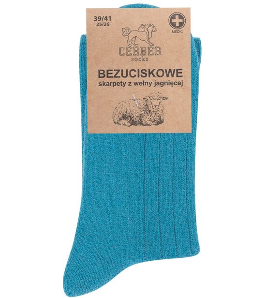 Turkusowa wełna jagnięca - Sklep soxinthebox.pl