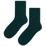 Zieleń butelkowa, wełna jagnięca - Sklep soxinthebox.pl