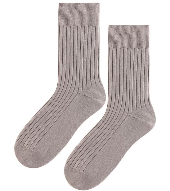 Skarpety bezuciskowe - Comfort Line - beż