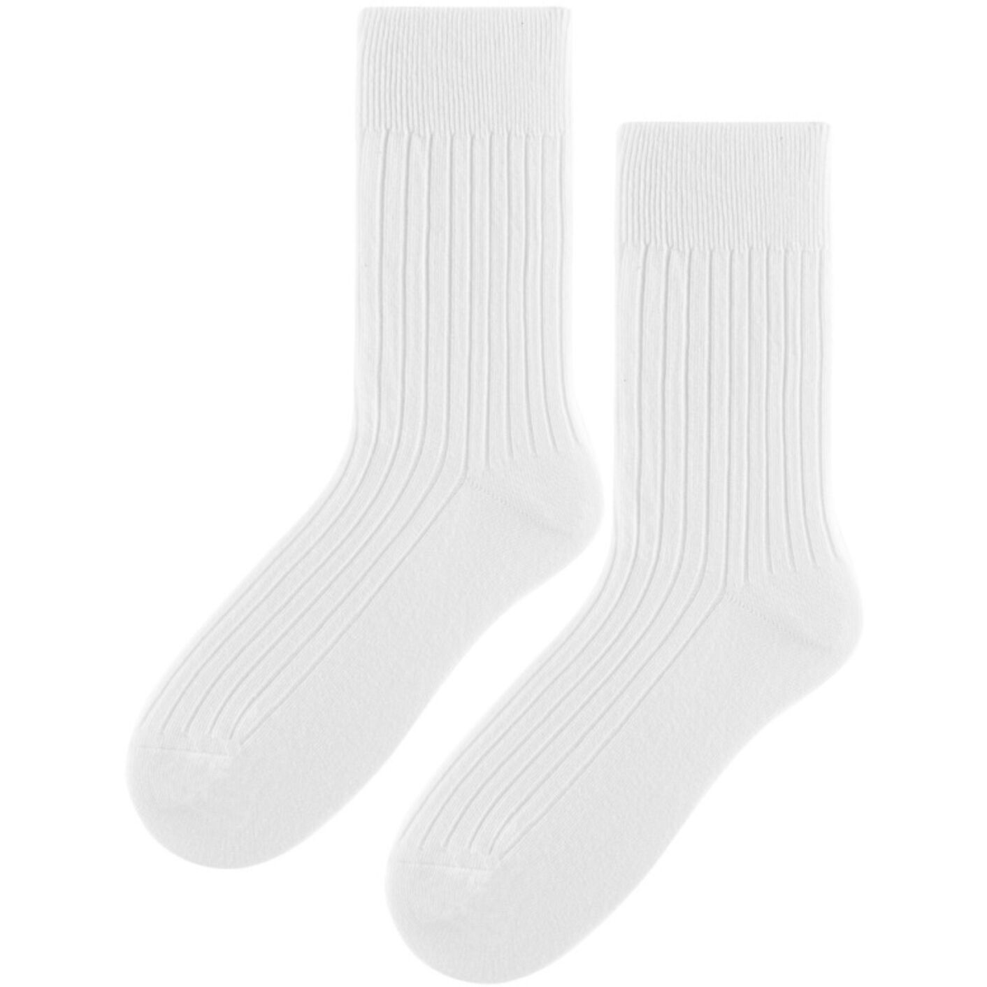 Skarpety bezuciskowe - Comfort Line - biały