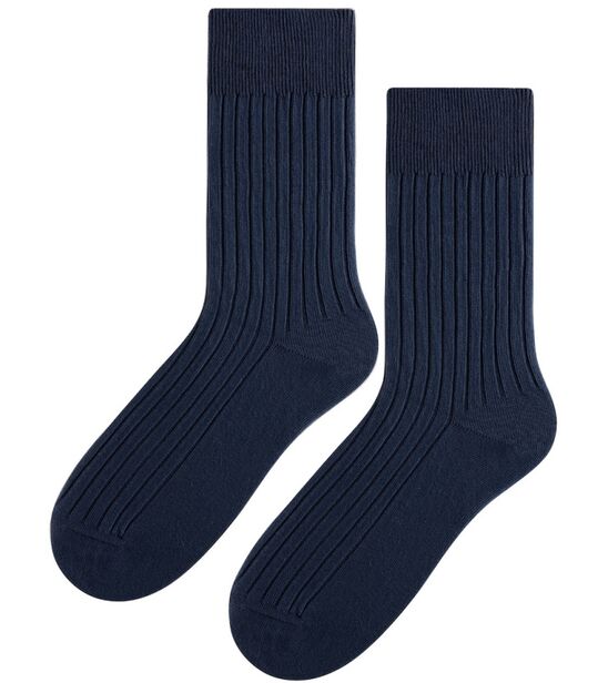 Skarpety bezuciskowe - Comfort Line - granat