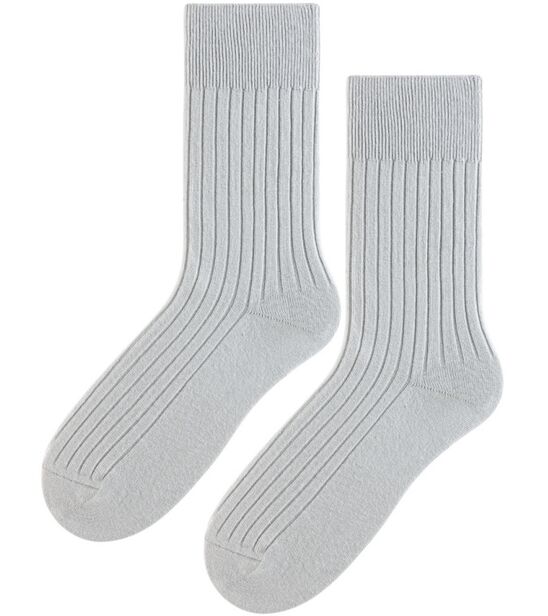 Skarpety bezuciskowe - Comfort Line - jasny szary