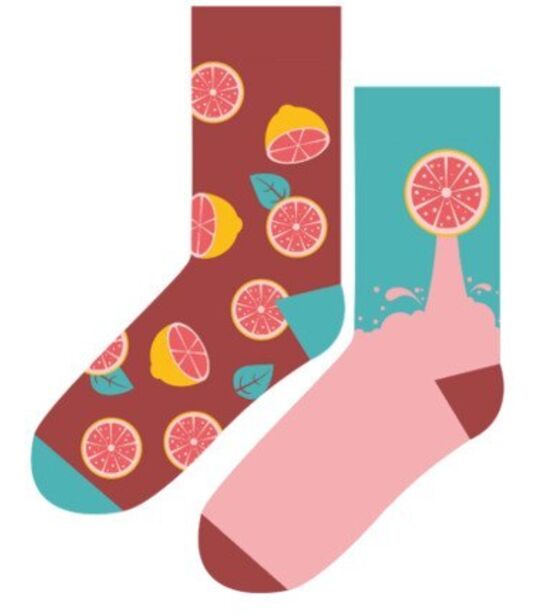 Skarpety w Grejpfruty